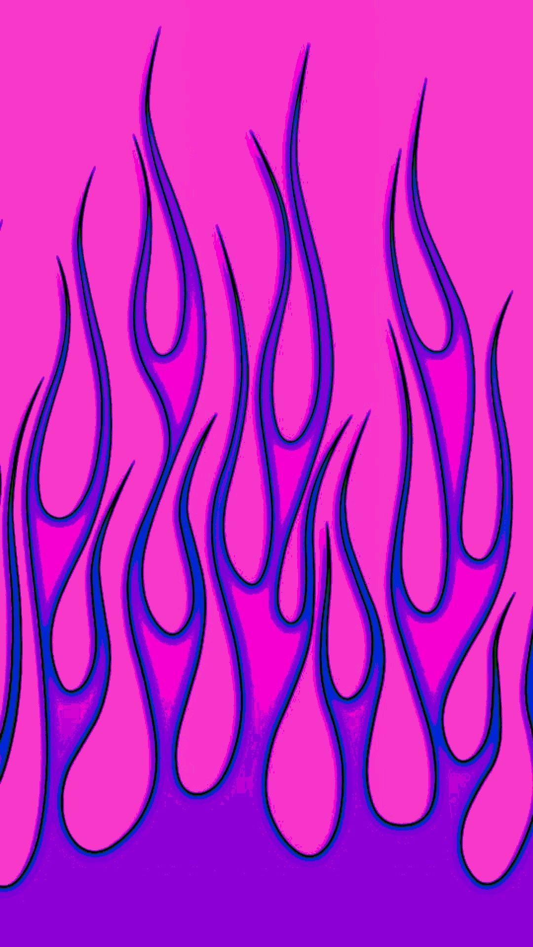 Pink Flame Wallpaper Aesthetic