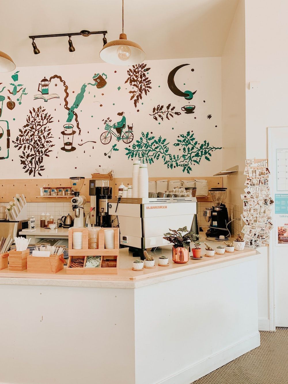 1000x1333 Aesthetic Cafe Picture. Download Free Image
