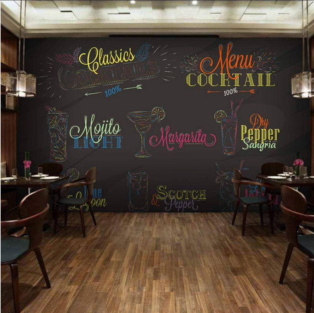 1000x999 Wall Stickers Murals 3D Mural 3D Korean Blackboard Graffiti Wallpaper Cafe Leisure Fried Chicken Restaurant Juice Bar Snack Wallpaper Mural, 450X300Cm Fiber Cloth: Buy Online at Best Price in UAE