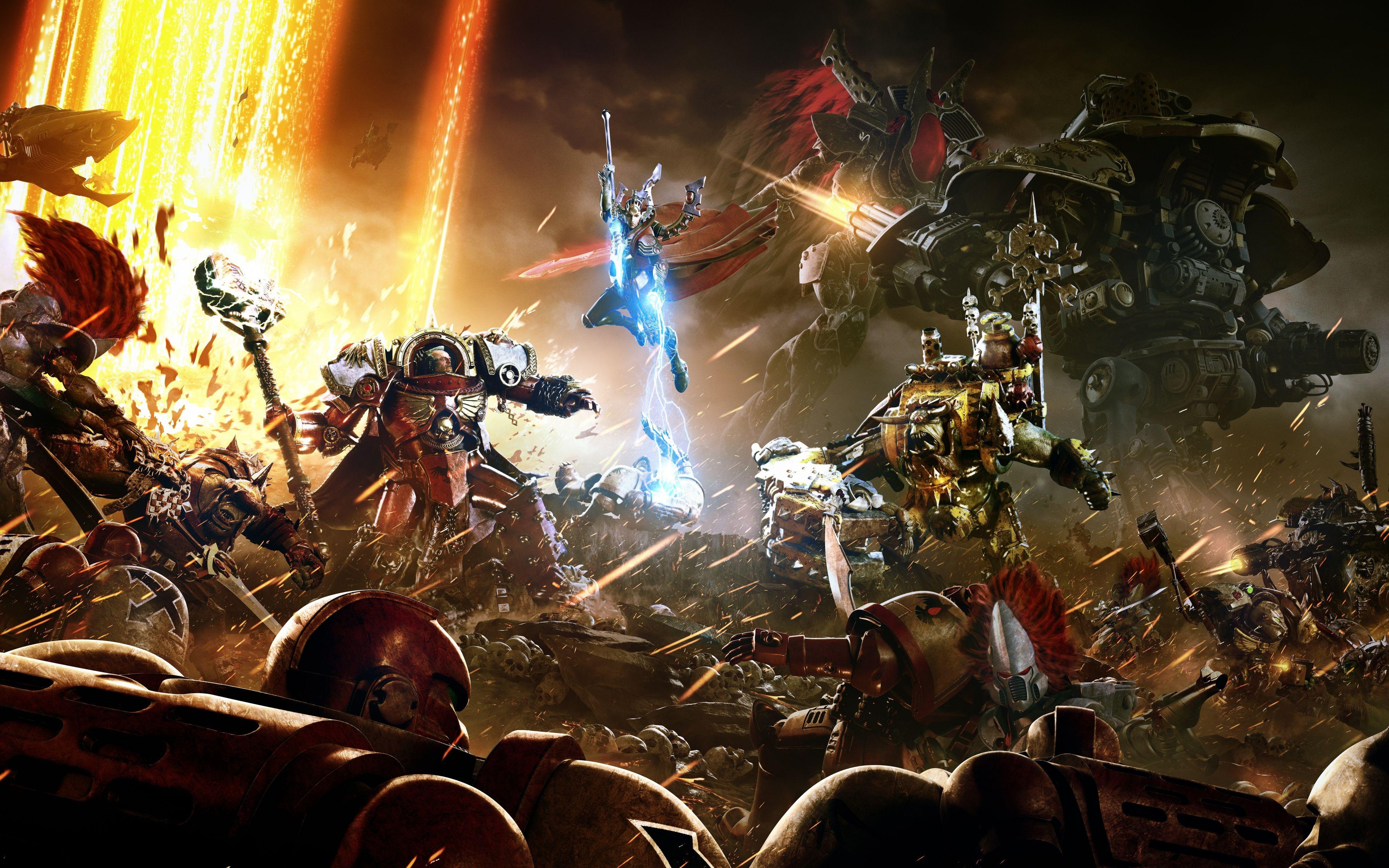 3840x2400 Download 3840x2400 wallpaper warhammer space marine, video
