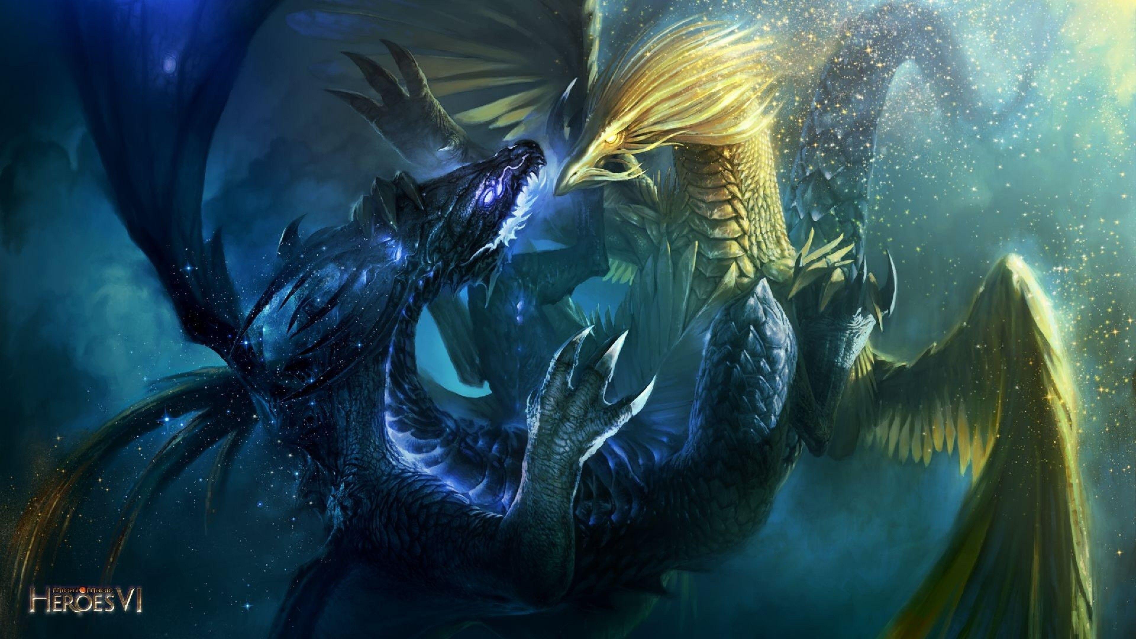 3840x2160 Dragon Wallpaper