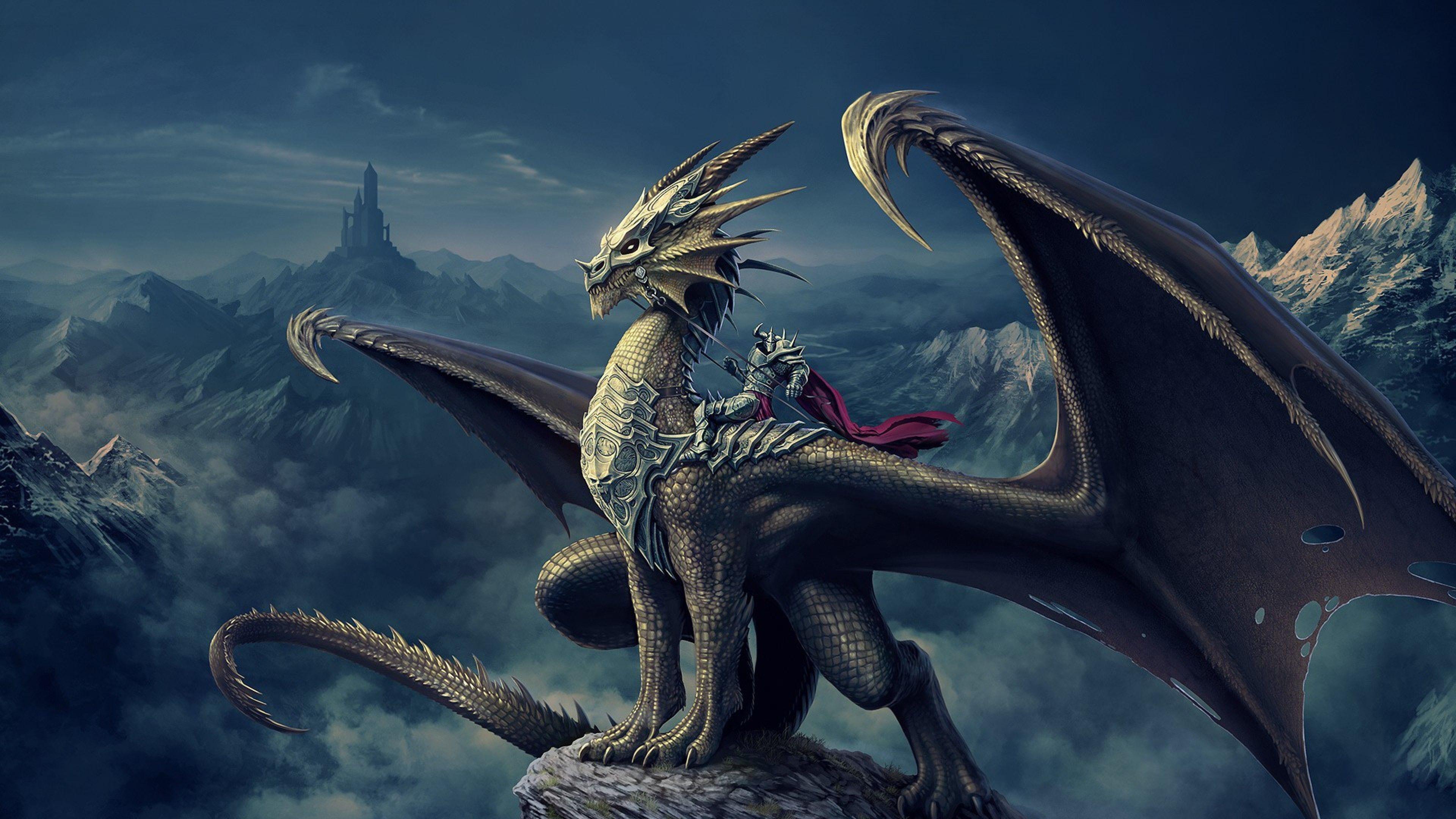 Dragon HD Wallpapers and 4K Backgrounds  Wallpapers Den