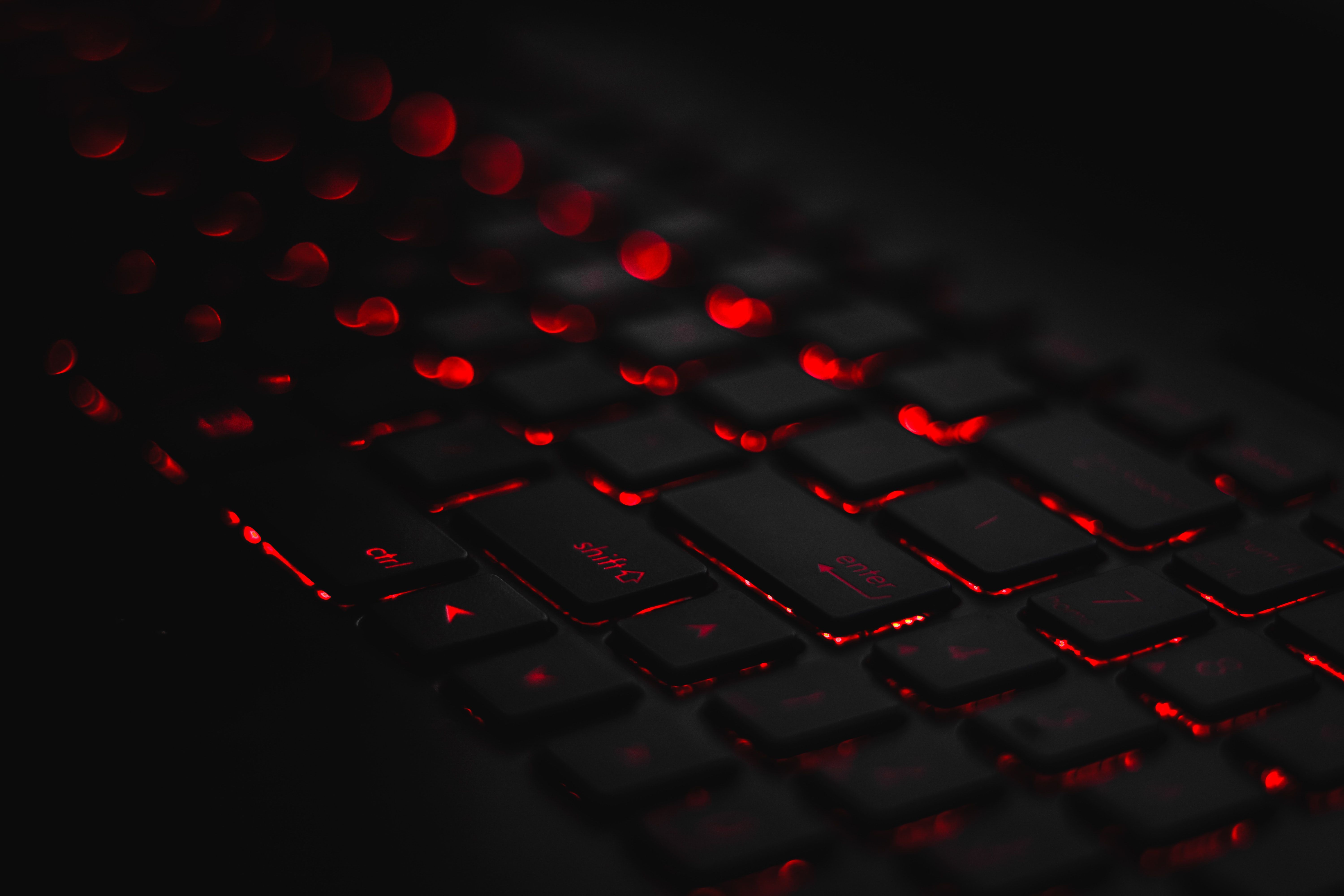 6000x4000 keyboards, lights, computer, minimalism, qwertyx4000 Wallpaper