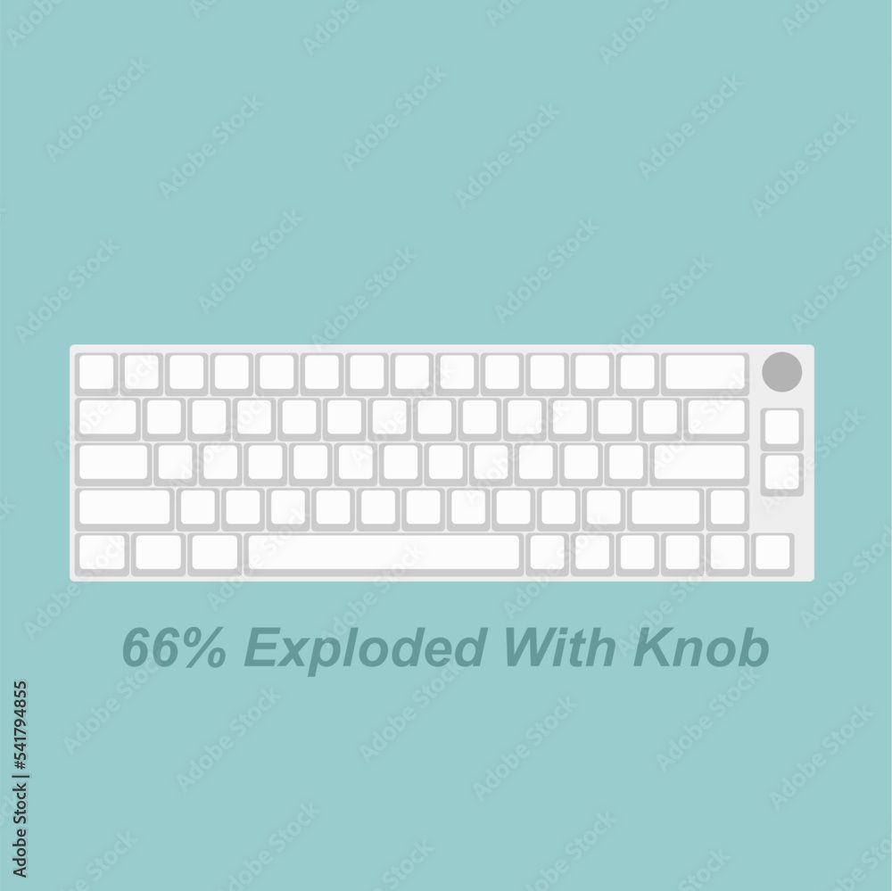 1000x999 Assorted Mechanical Keyboard layout vectors, Computer Keyboard, Icon, Illustration, desk setup, setup, layoup, Ergonomic, Background, wallpaper, buttons, mechanical switches, gray, minimalist, typing Stock Vector