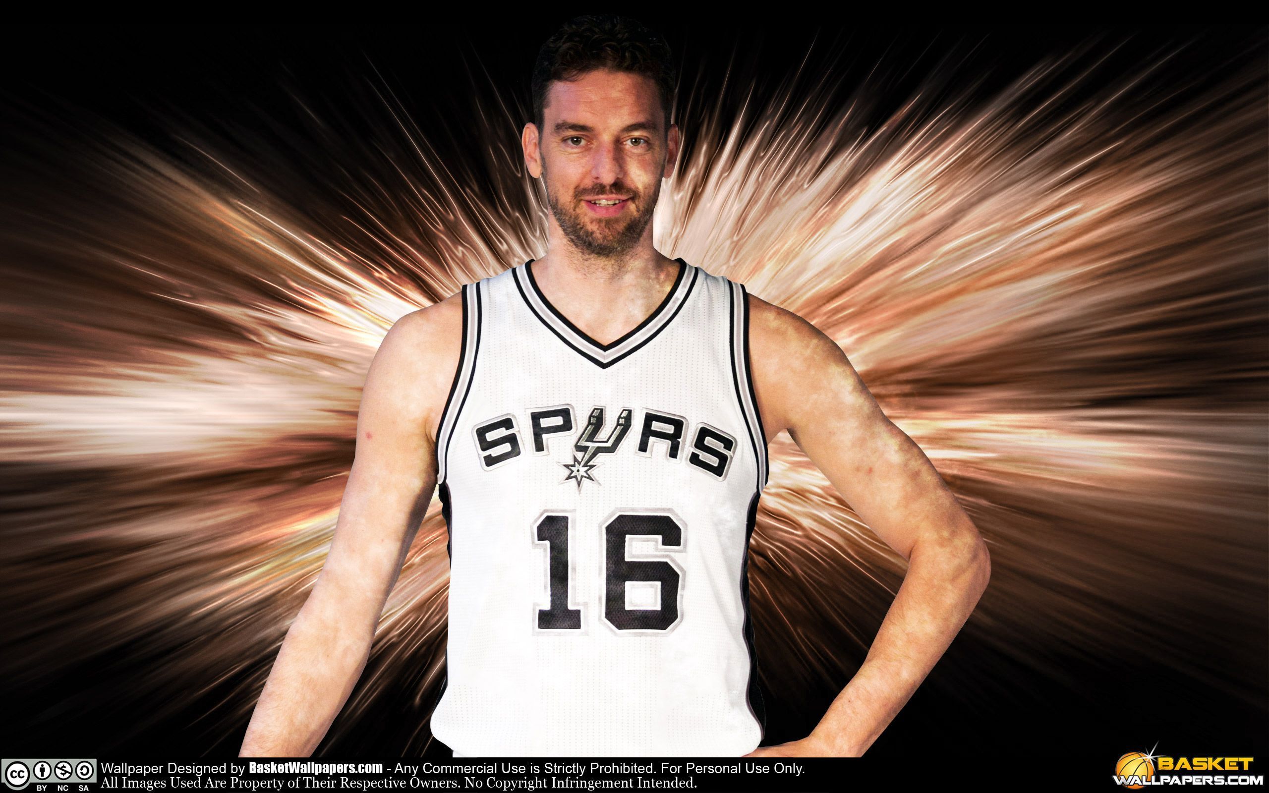 2560x1600 Pau Gasol San Antonio Spurs 2016 Wallpaper. Basketball Wallpaper at