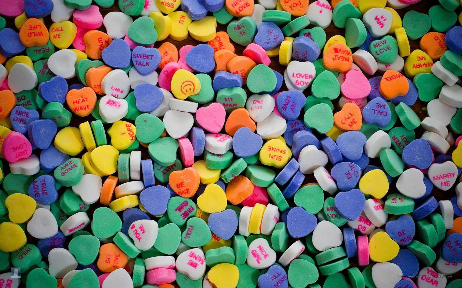 Candy hearts i love you HD wallpapers  Pxfuel