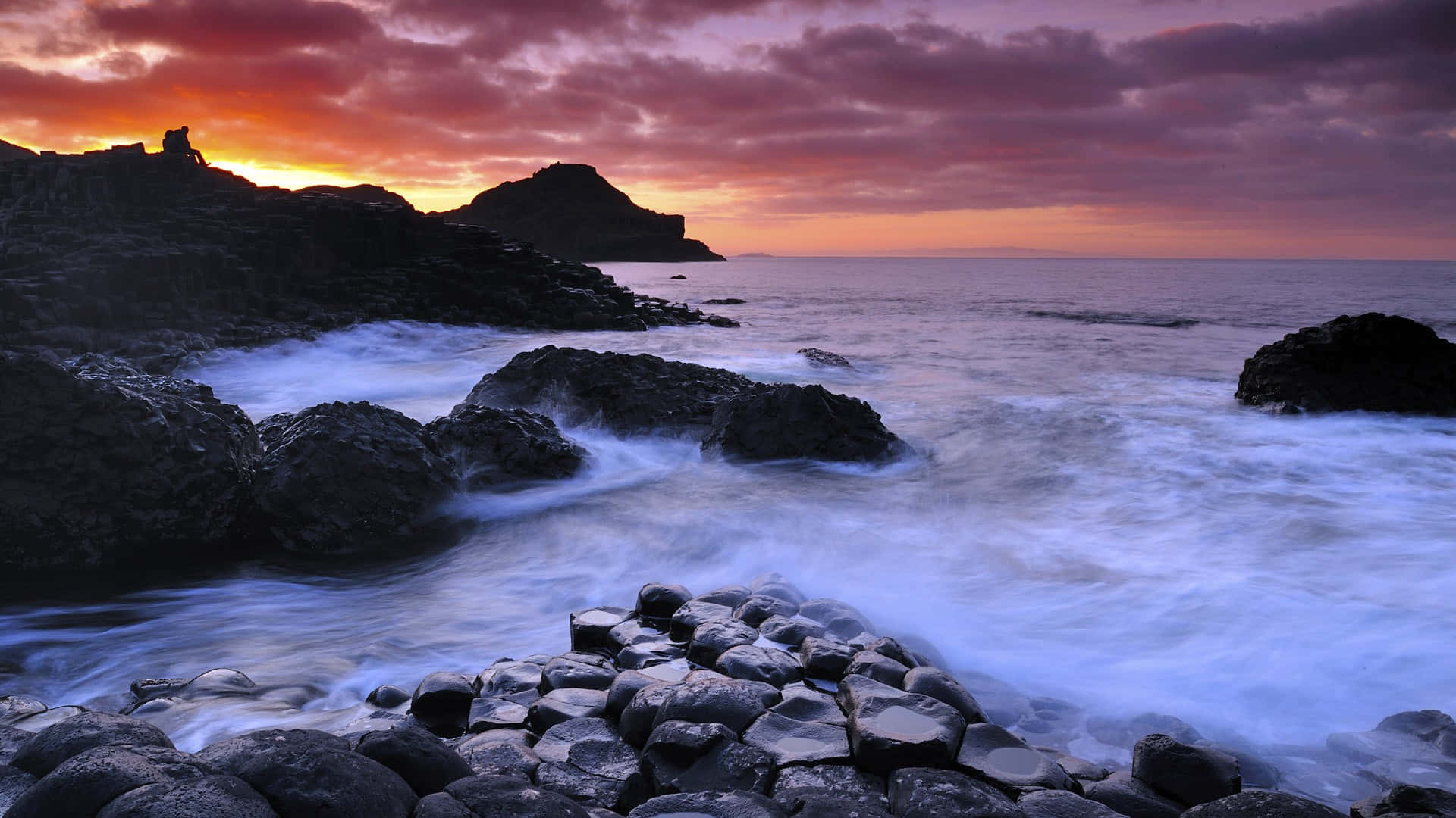 1920x1080 Giant's Causeway Wallpaper