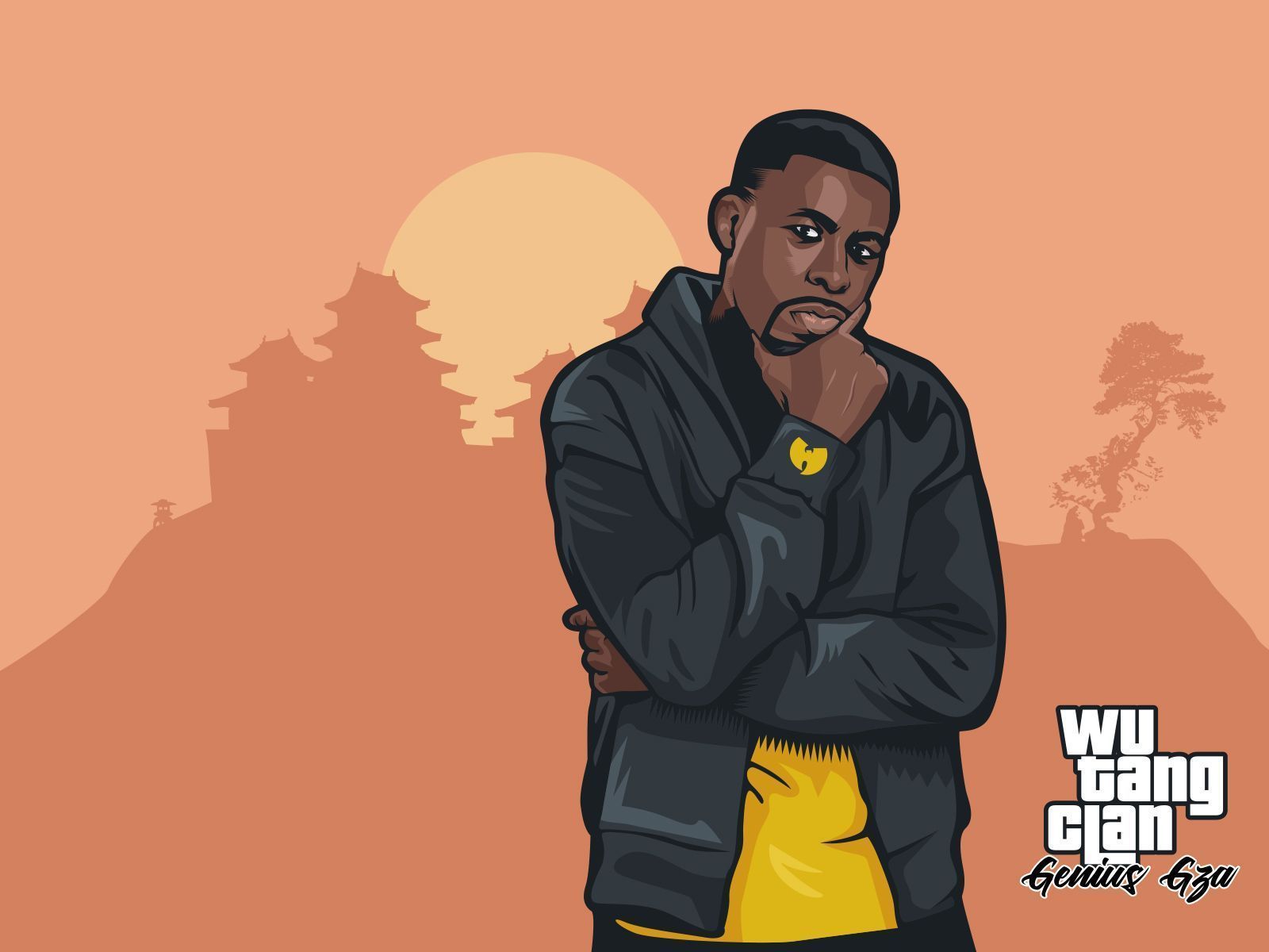 1600x1200 GZA Wallpaper