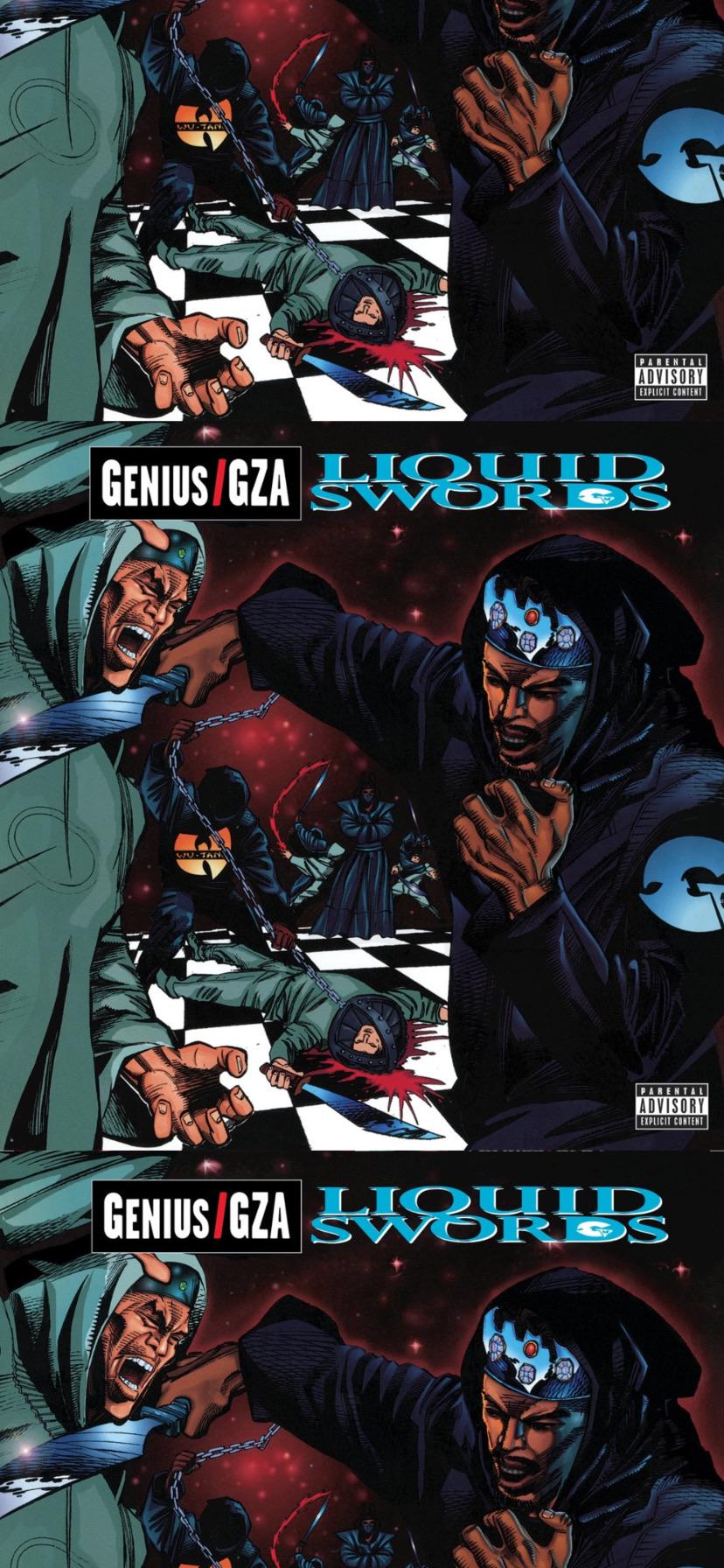 828x1792 Liquid Swords Wallpaper