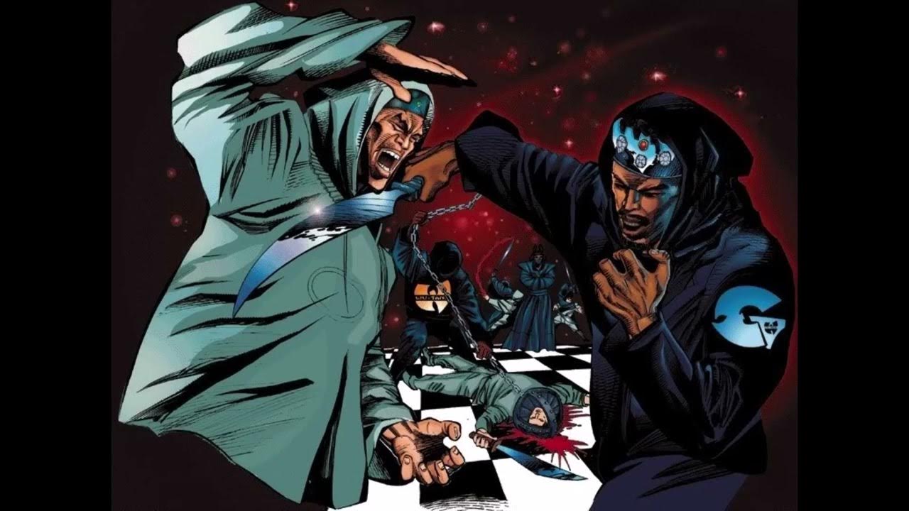 1280x720 GZA Genius, Ol' Dirty Bastard, Masta Killa, Inspectah Deck Of The Iron Mic (Prod. RZA) (1995)