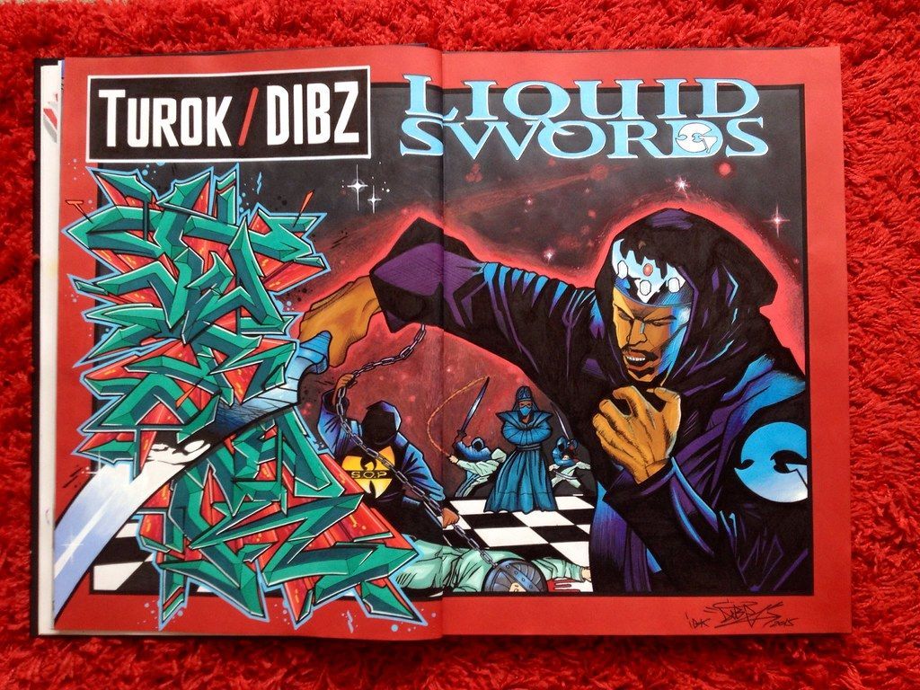 1024x768 Liquid swords remix in turoks blackbook by DIBZ #liquidswo