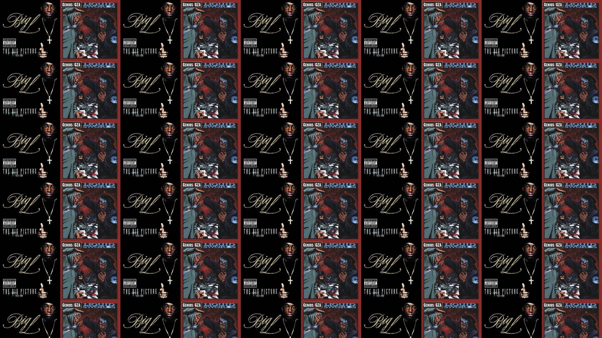 1920x1080 Download Big L X Gza Collage Album Wallpaper