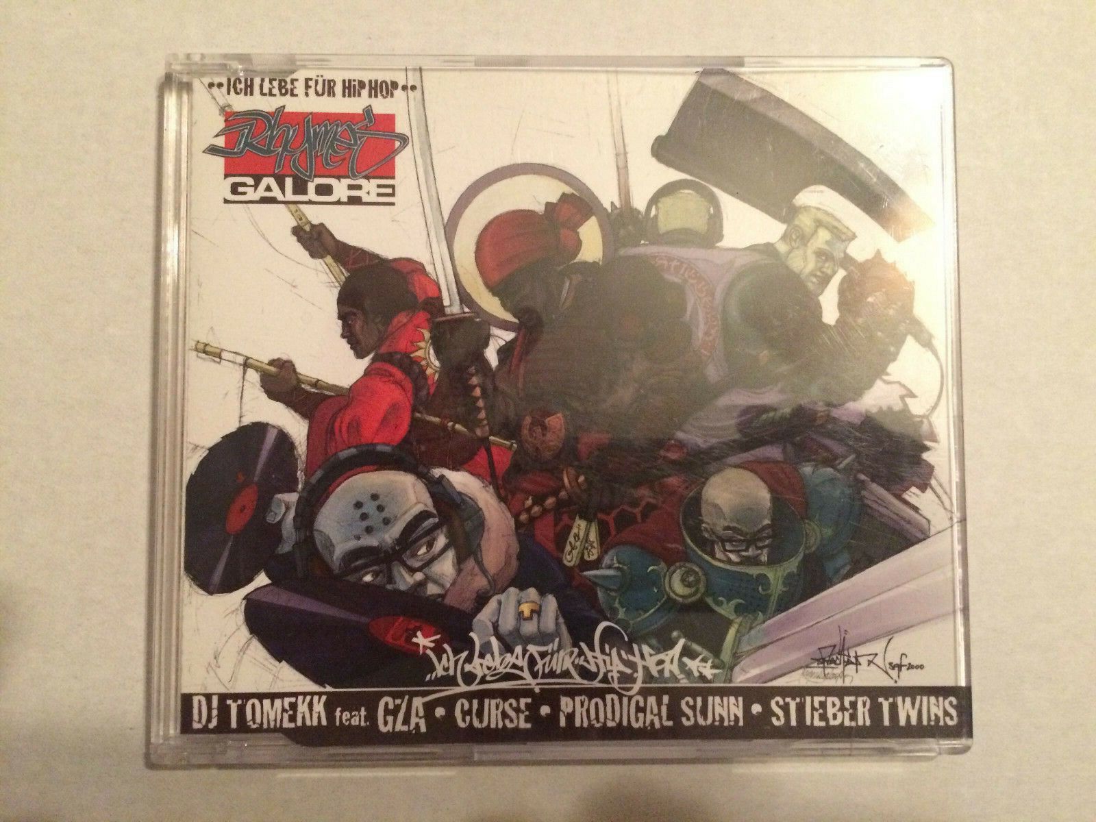 1600x1200 DJ Tomekk ••Ich Lebe Für Hip Hop•• Maxi CD Single Gza Wu Tang Clan