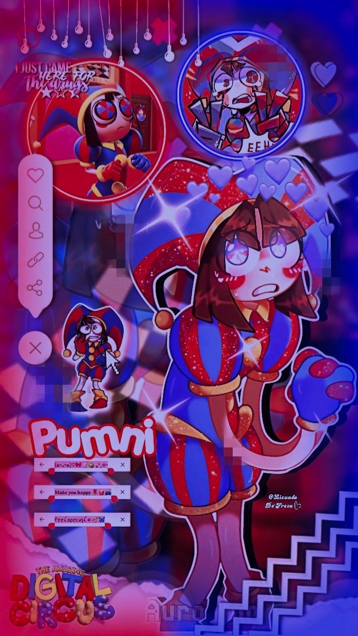 Pomni Wallpapers - Top Free Pomni Backgrounds - WallpaperAccess