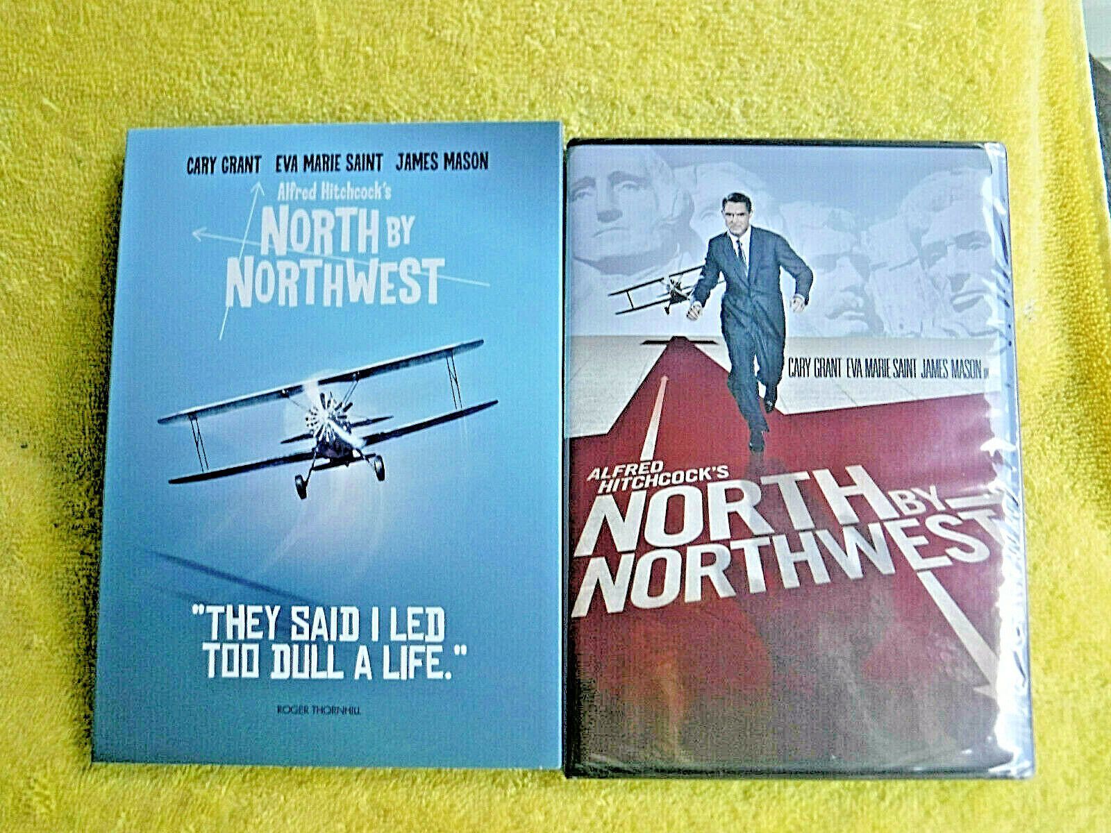 1600x1200 NEW SEALED DVD! NORTH BY NORTHWEST CARY GRANT SPECIAL EDITION + RARE SLIPCOVER!