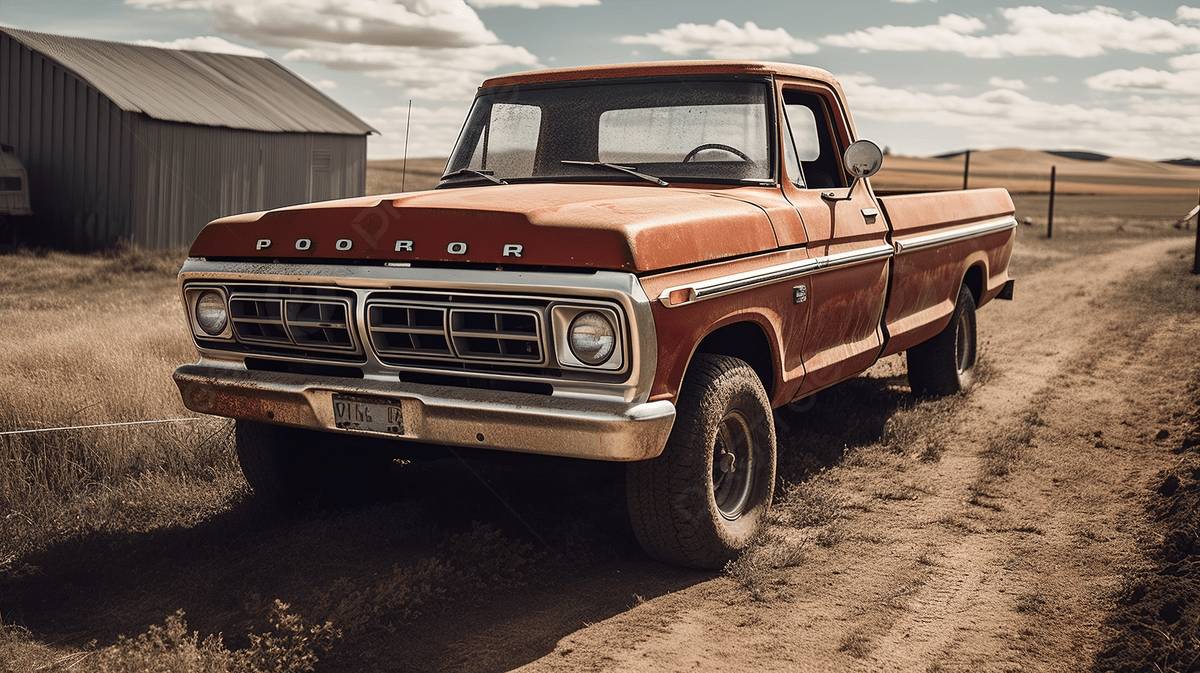 1200x673 Old Ford Pickup Truck Parked On Dirt Road Background, Pickup Truck Picture, Pickup, Pickup Truck Background Image And Wallpaper for Free Download