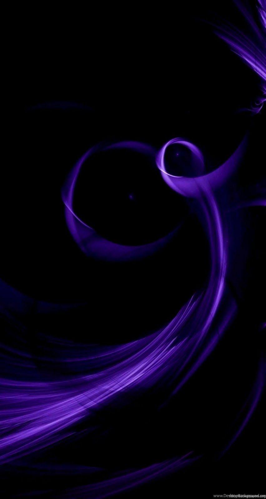 852x1600 Abstract Purple HD Wallpaper
