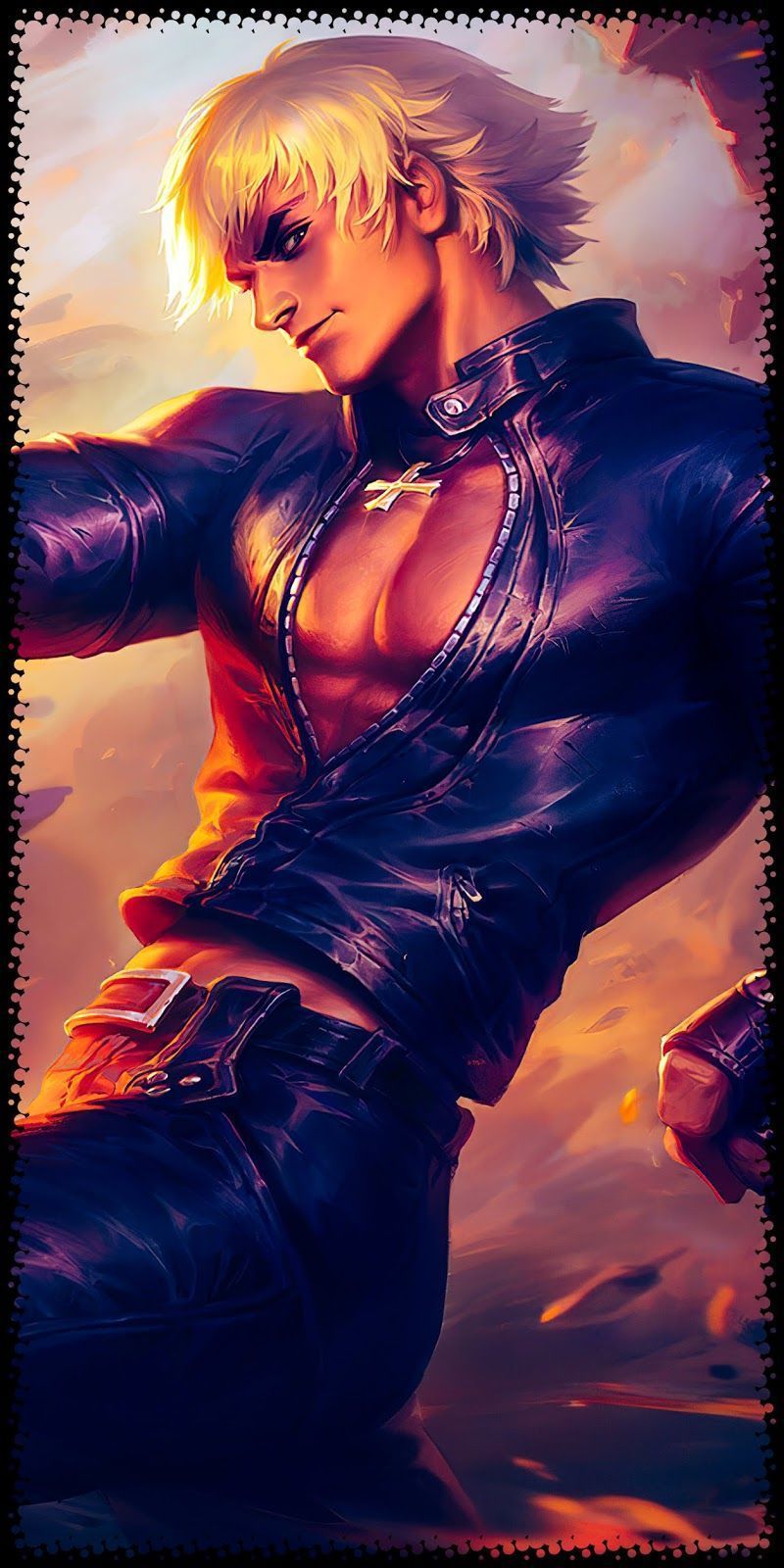 800x1600 Kof Gusion Wallpaper