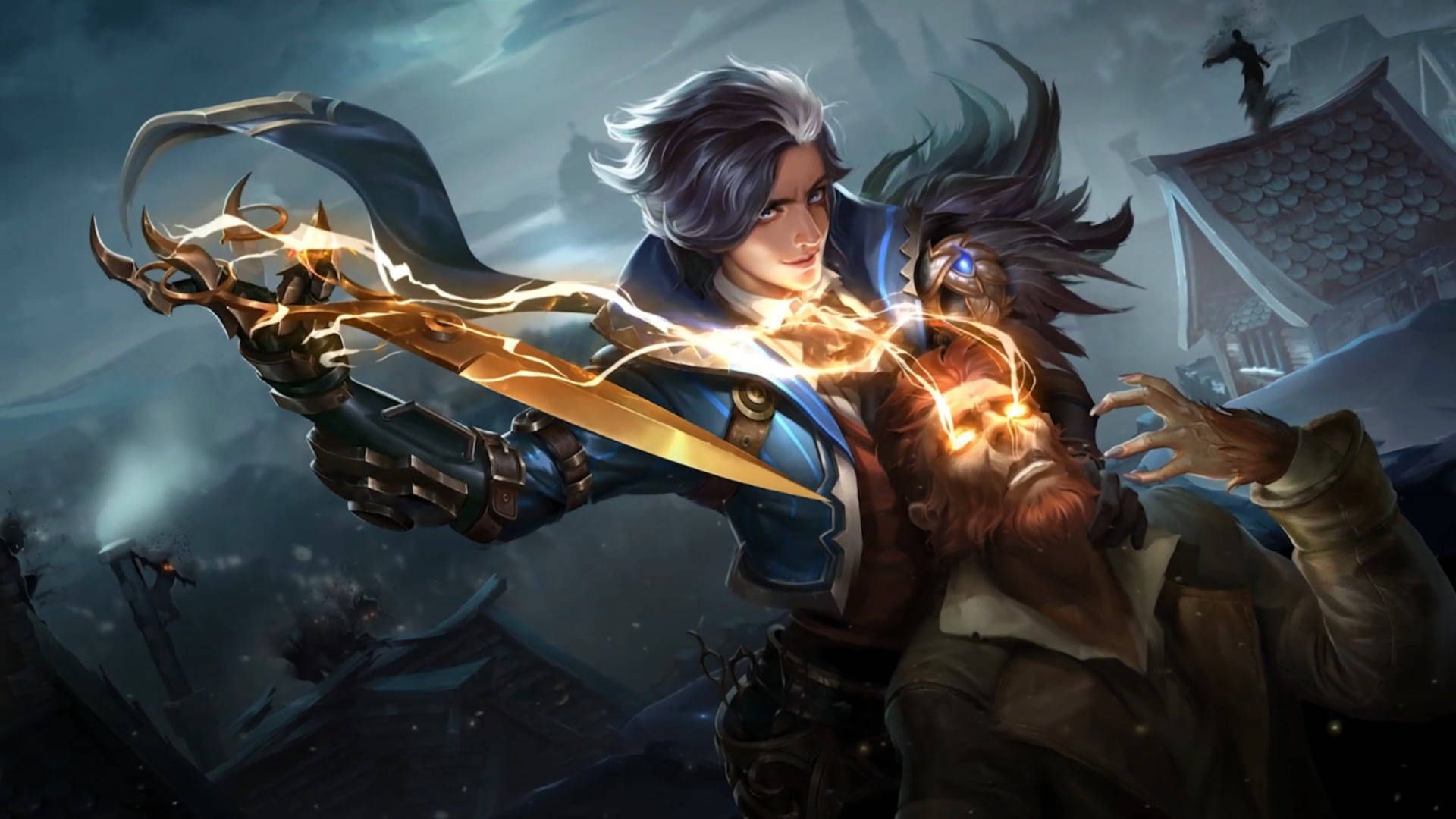 1920x1080 Download Mobile Legends Gusion And Holly Scissor Wallpaper