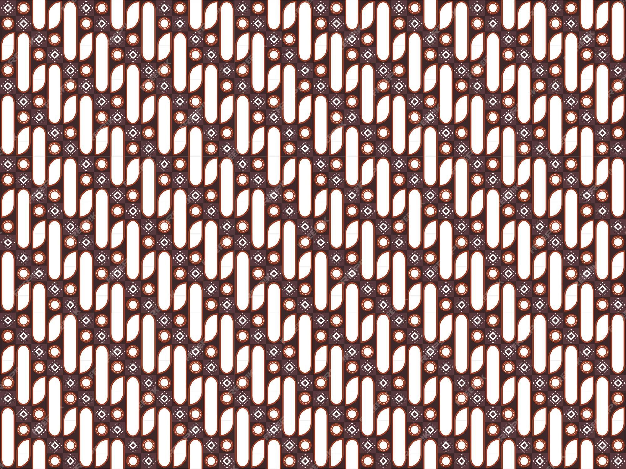 2000x1500 Premium Vector. Batik pattern traditional indonesia motif java culture backdrop background wallpaper geometry color
