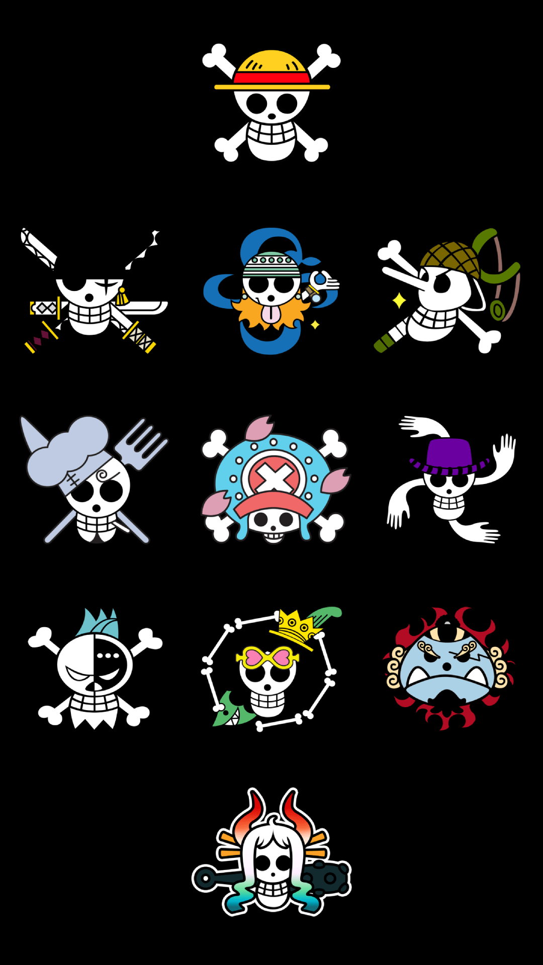 Straw Hat Jolly Roger Wallpapers - Top Free Straw Hat Jolly Roger ...