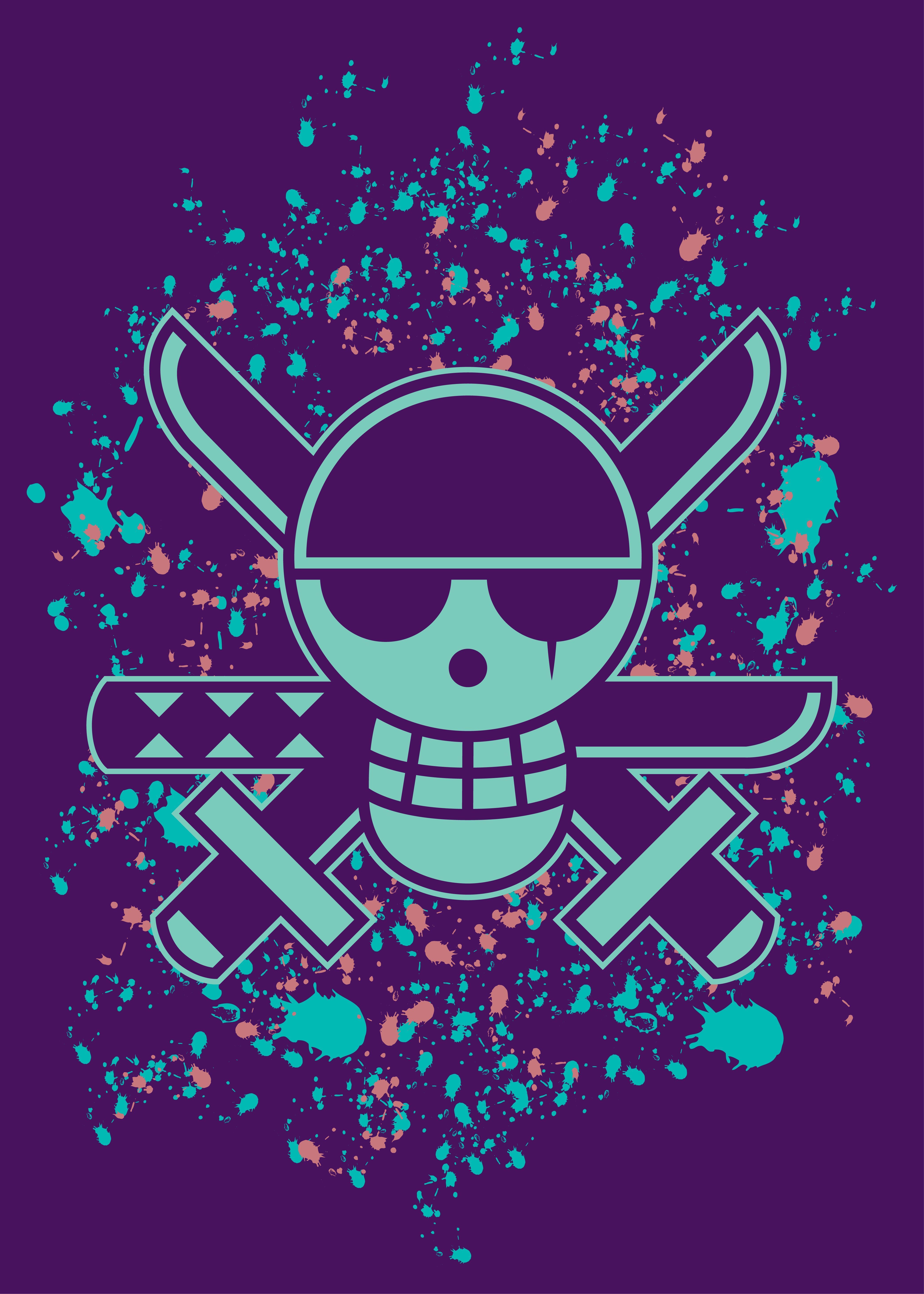 4167x5834 Jolly Roger Zoro. One piece cartoon, One piece fanart, Anime wallpaper