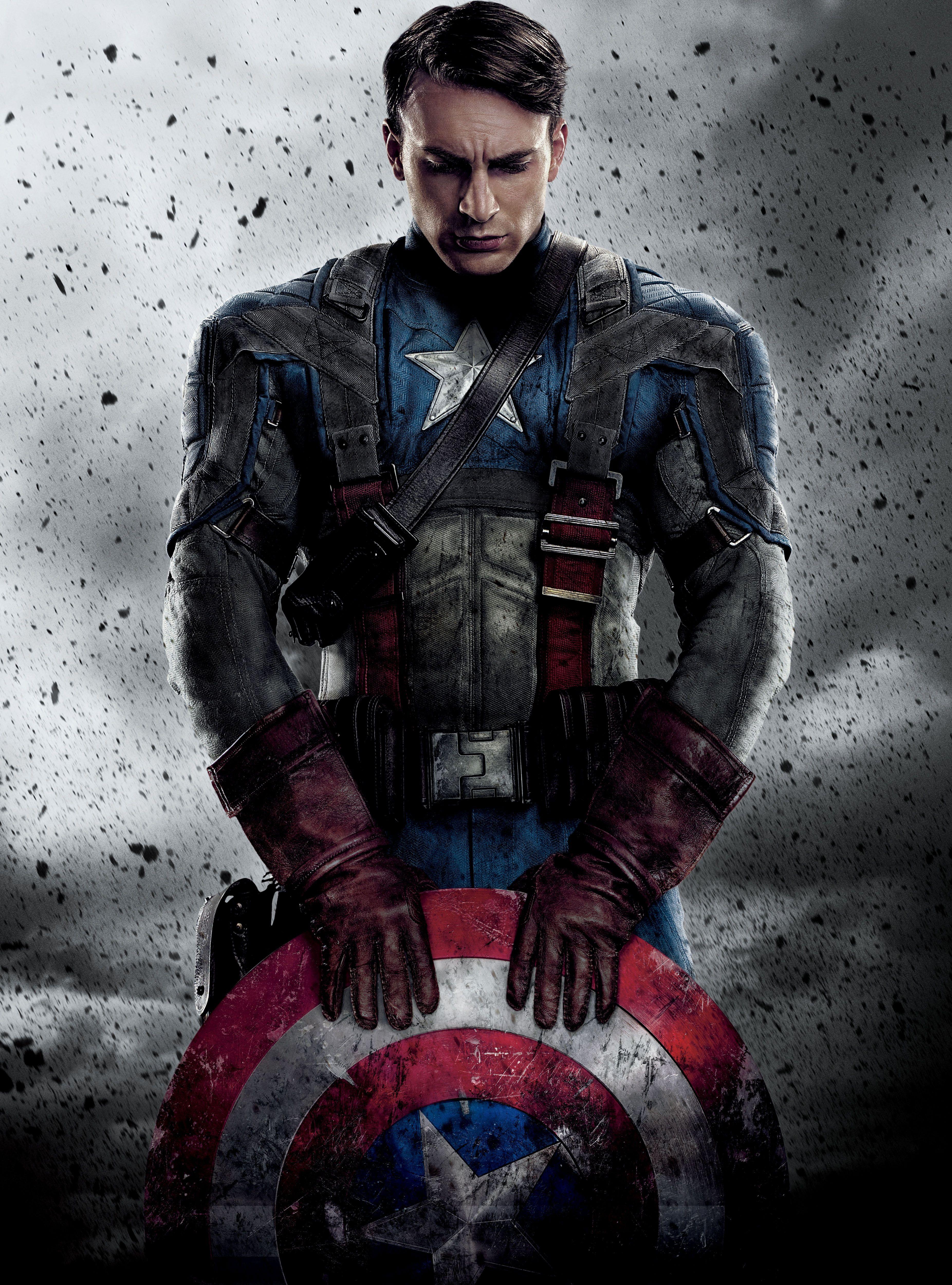 3705x5000 Captain America HD wallpaper