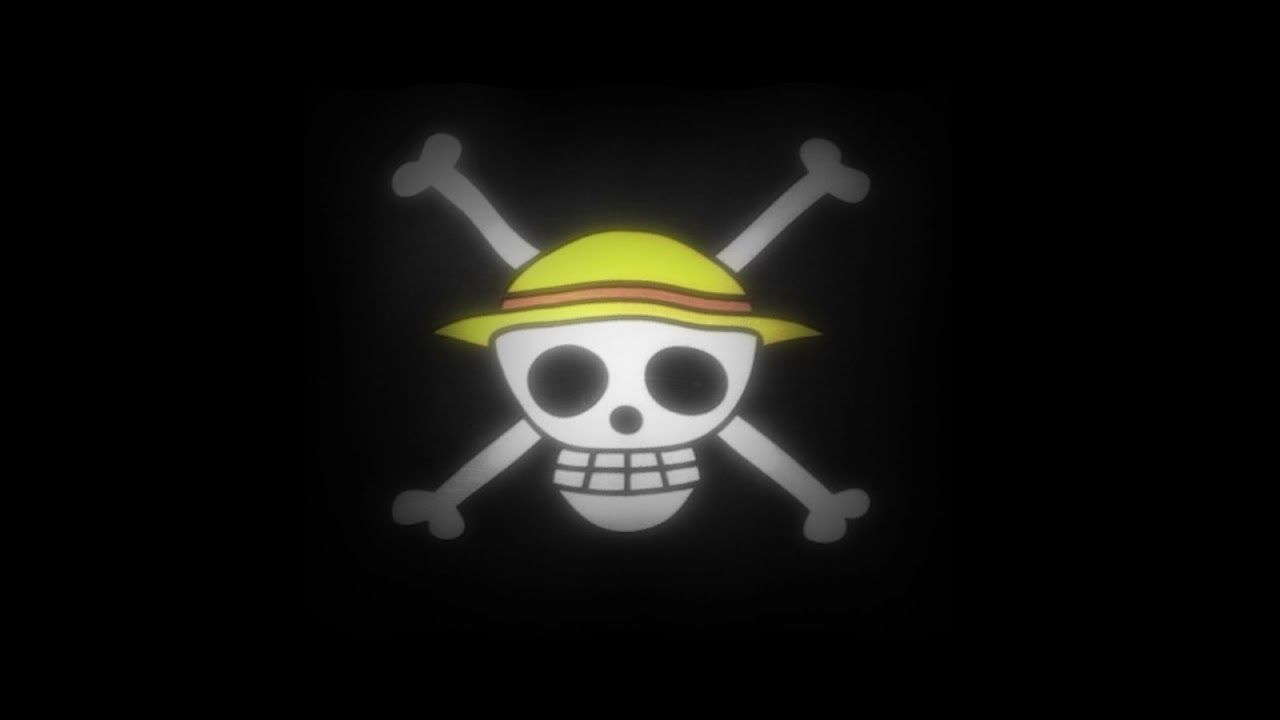 1280x720 ONE PIECE LIVE WALLPAPER.. STRAW HATS JOLLY ROGER.. ANIME LIVE WALLPAPER