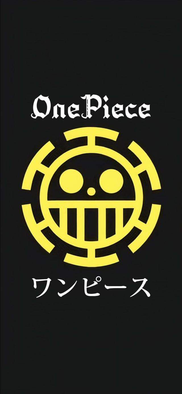 640x1385 Heart Pirates jolly roger wallpaper I made