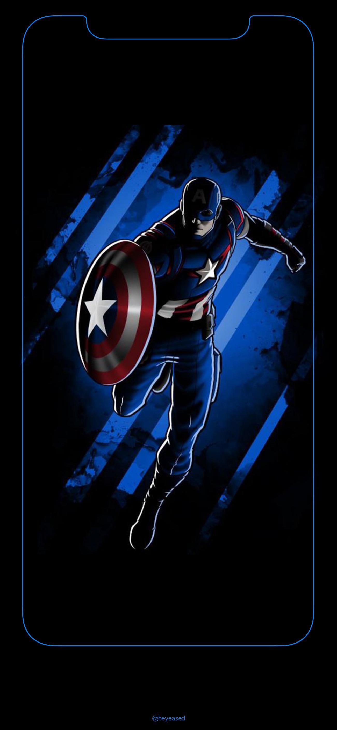 1301x2820 Captain America Request IPhone X wallpaper. iPhone X Wallpaper X Wallpaper HD