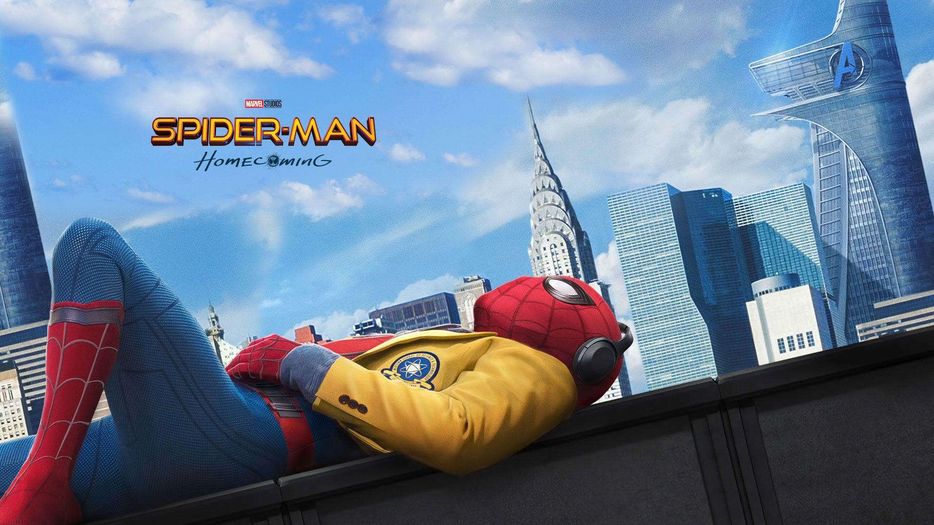 1920x1080 Spider Man Homecoming Wallpaper 4K