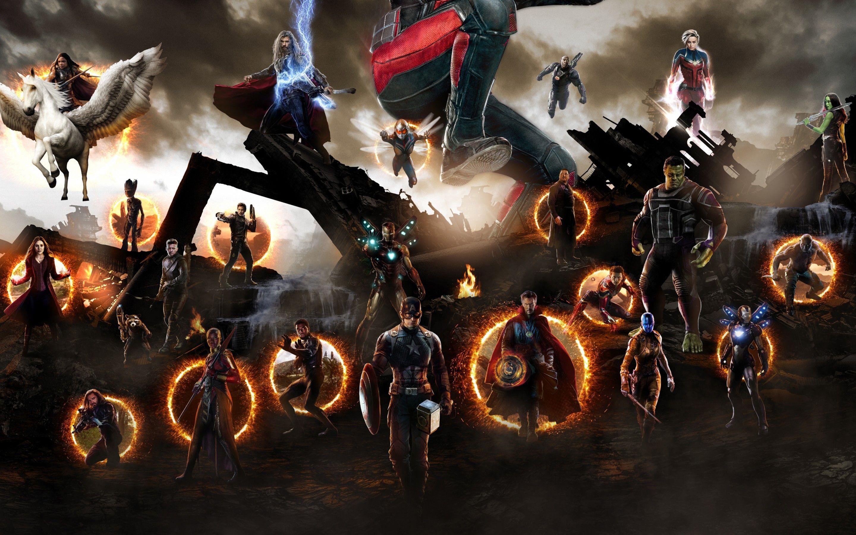 2880x1800 Download 2880x1800 Avengers: Endgame, Artwork, Characters, Thor
