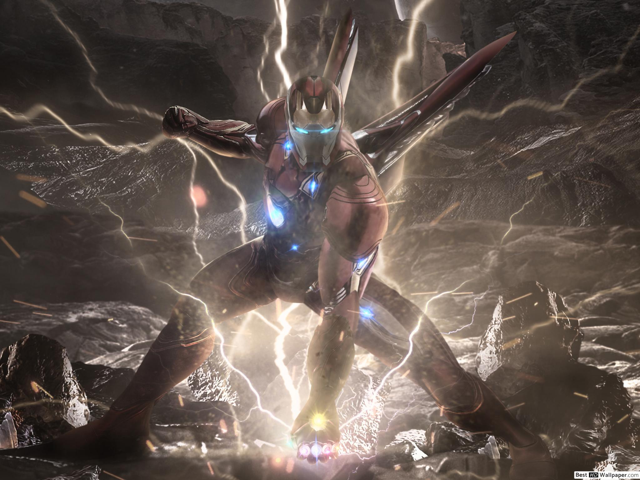 2048x1536 Avengers: Endgame Man Infinity Stones Powers HD wallpaper