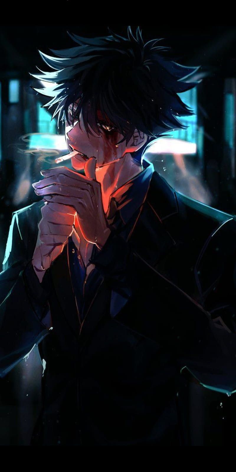 800x1600 Megumi Fushiguro, jujutsu kaisen, anime