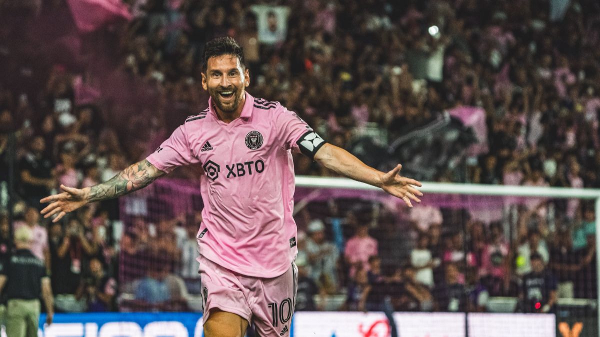 1200x675 Lionel Messi Inter Miami Image & HD Wallpaper for Free Download: LM10 HD Photo in MLS Club Jersey To Share Online. ⚽ LatestLY