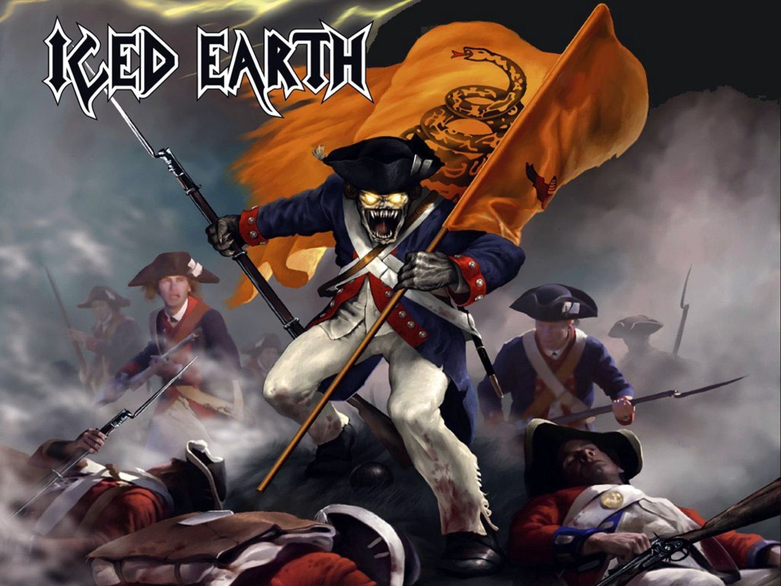 1600x1200 Music Iced Earth Wallpaper
