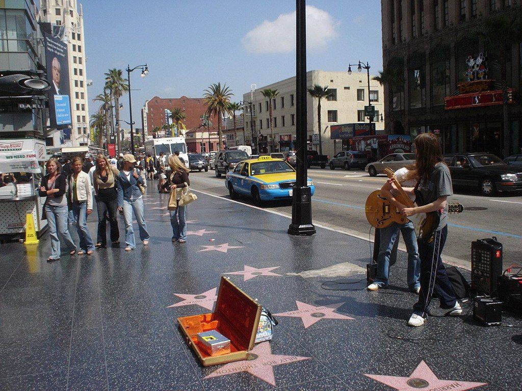 1024x768 Hollywood Walk of