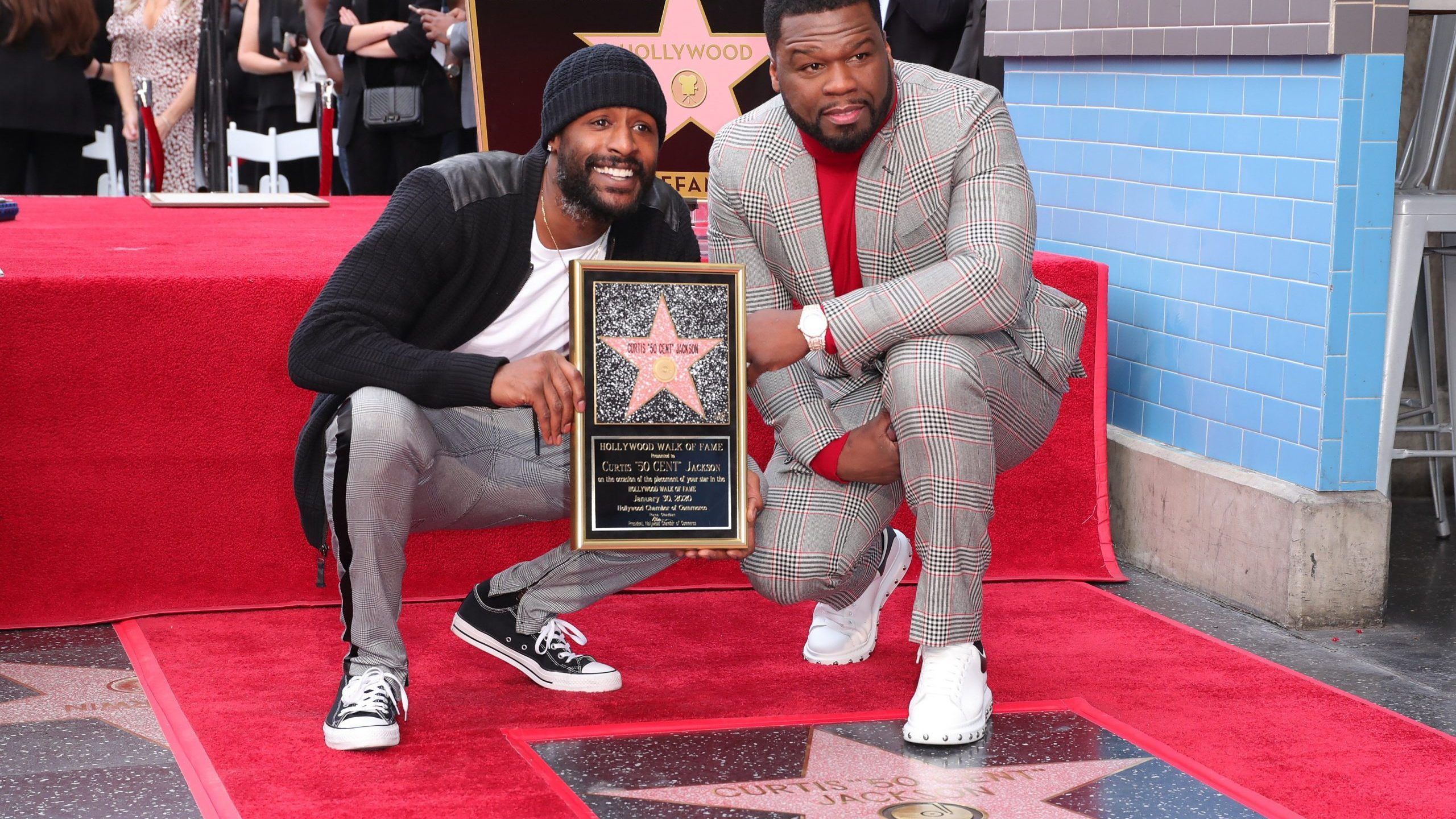2560x1440 Cent receives Hollywood Walk of Fame star. FOX 5 San Diego
