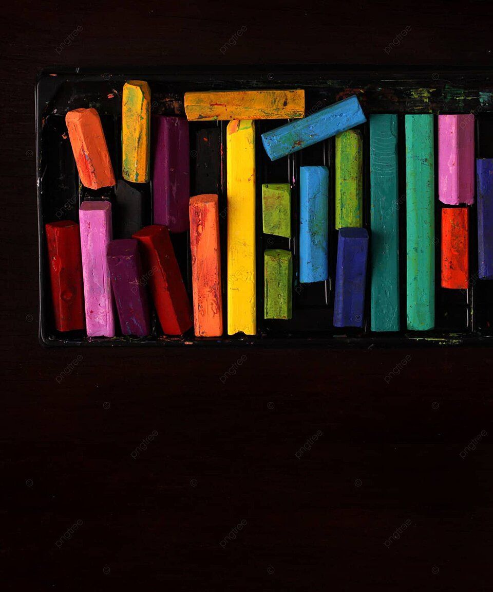 960x1151 Oil Pastels Artistic Kindergarten Pastel Photo Background And Picture For Free Download