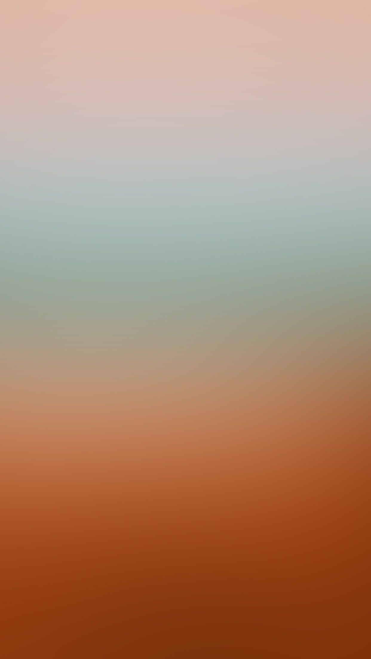 1242x2208 Orange Soft Blur Gradation Wallpaper