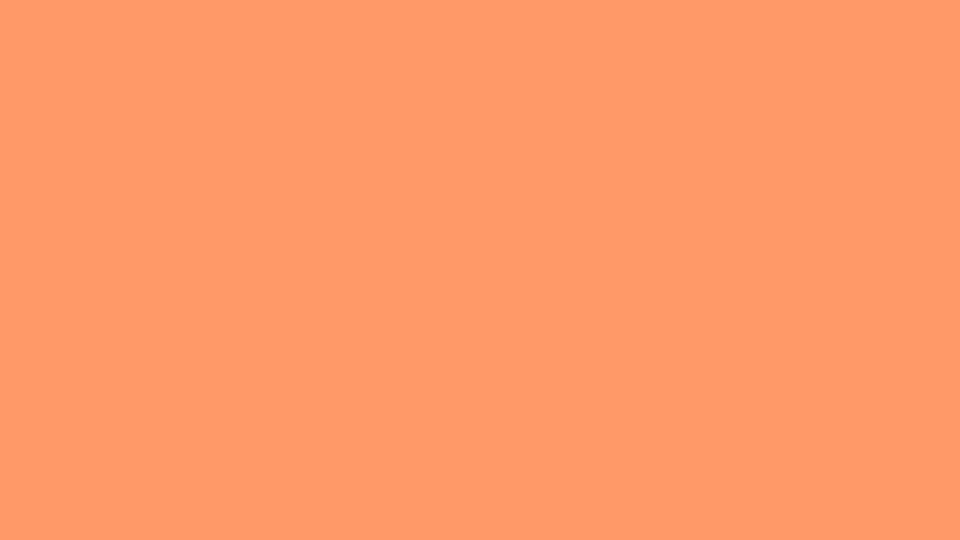 1920x1080 Download Pastel Orange Plain Desktop Wallpaper