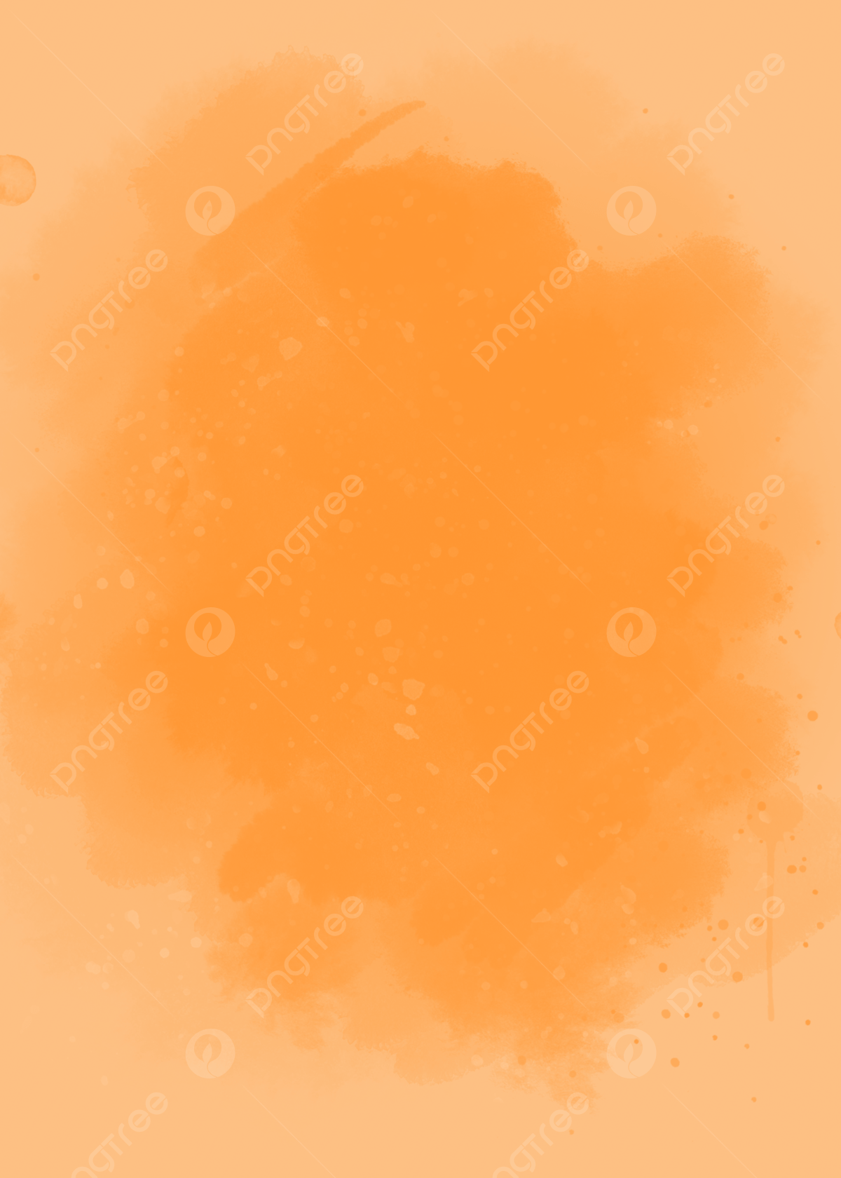 1200x1680 Light Orange Background Watercolor Wallpaper Image For Free Download