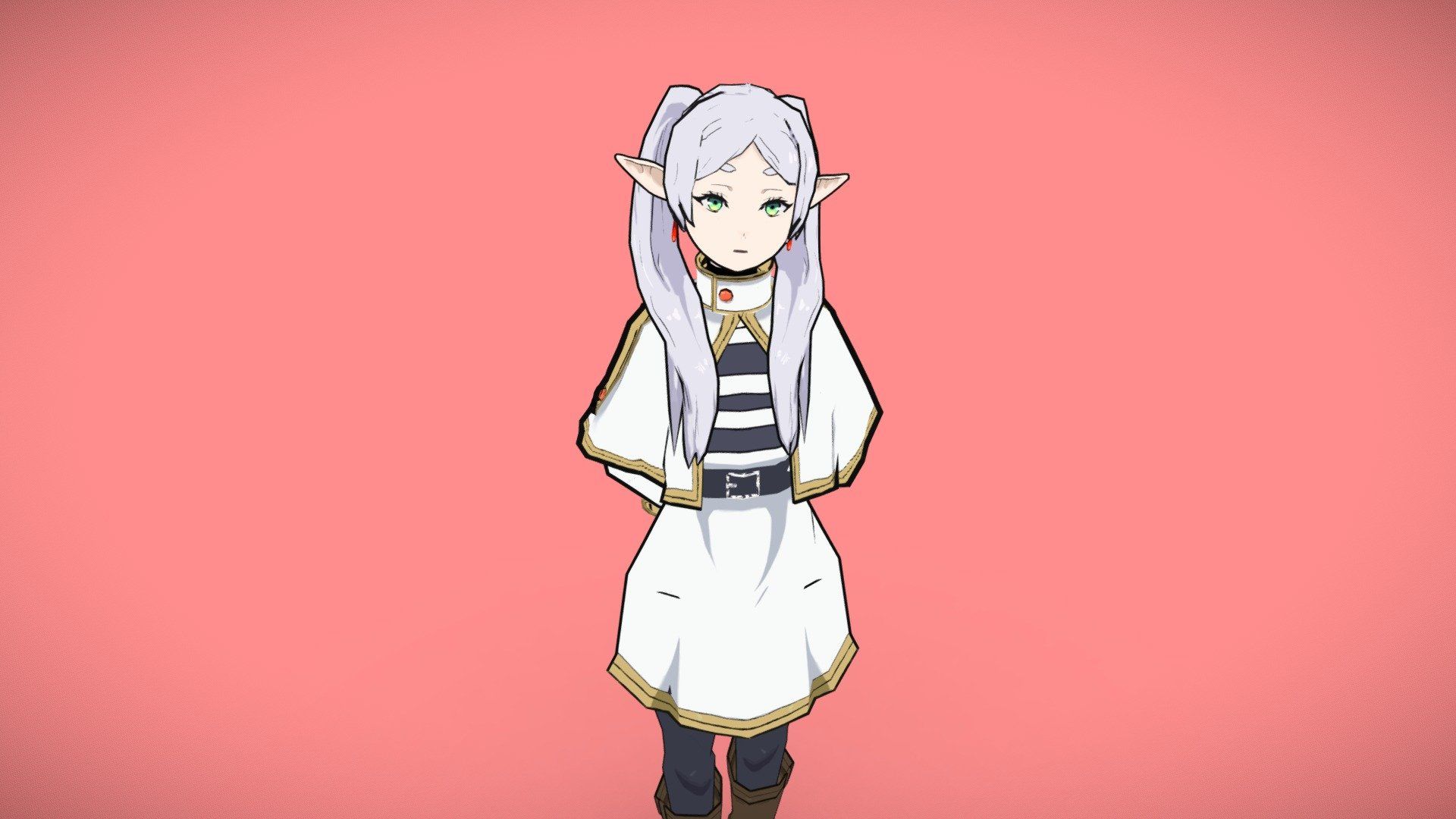 1920x1080 Sousou no Frieren Rigged model by g0rra [1a56f02]
