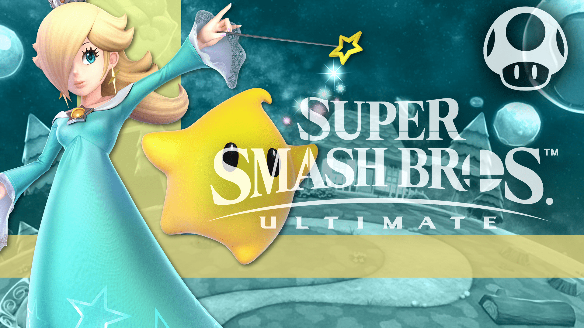 1920x1080 1920x1080 Rosalina (Super Mario), Super Mario, Super Smash