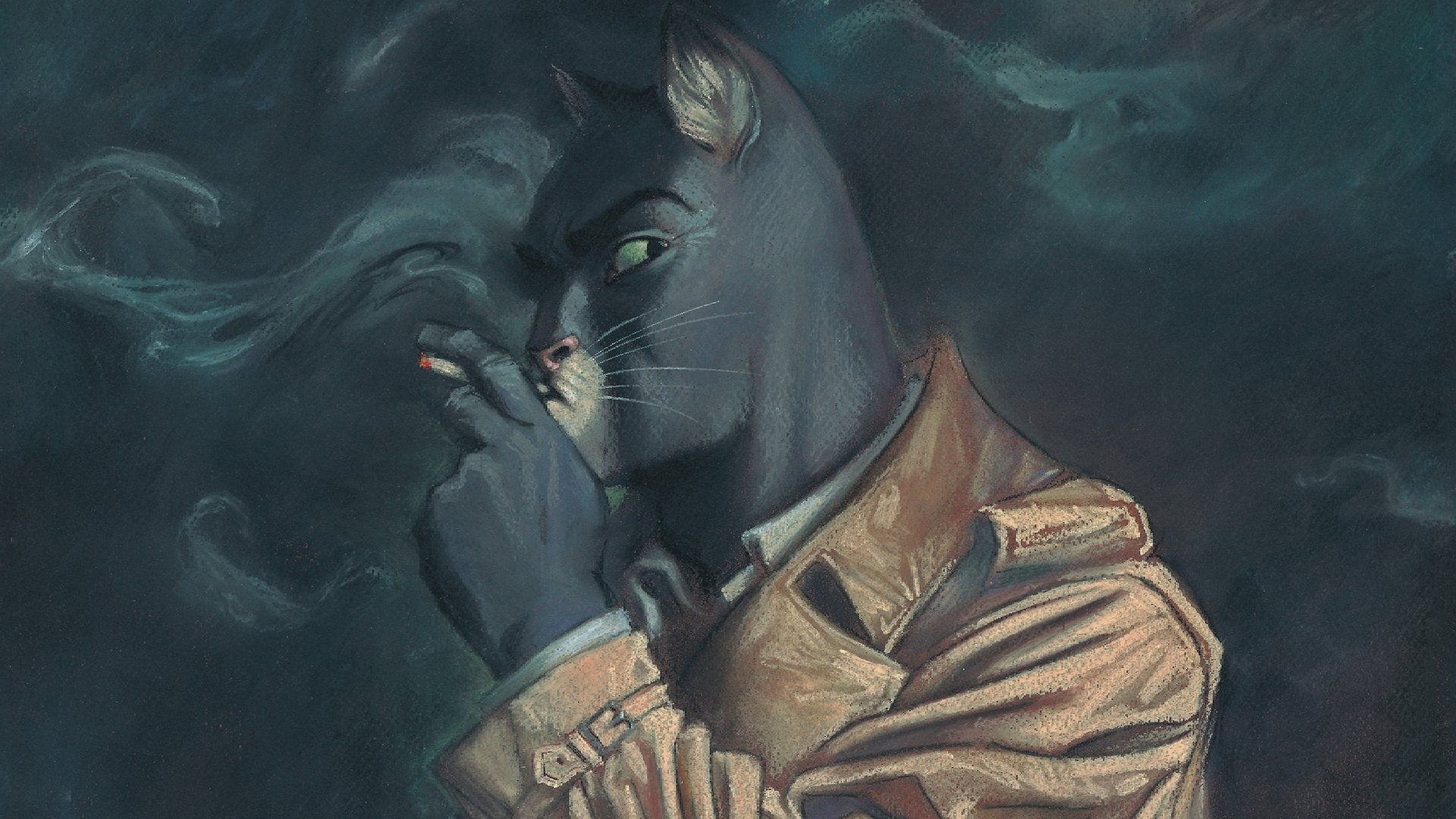 1920x1080 Comics #Blacksad John Blacksad P #wallpaper #hdwallpaper #desktop. Character illustration, Comics, Comic art