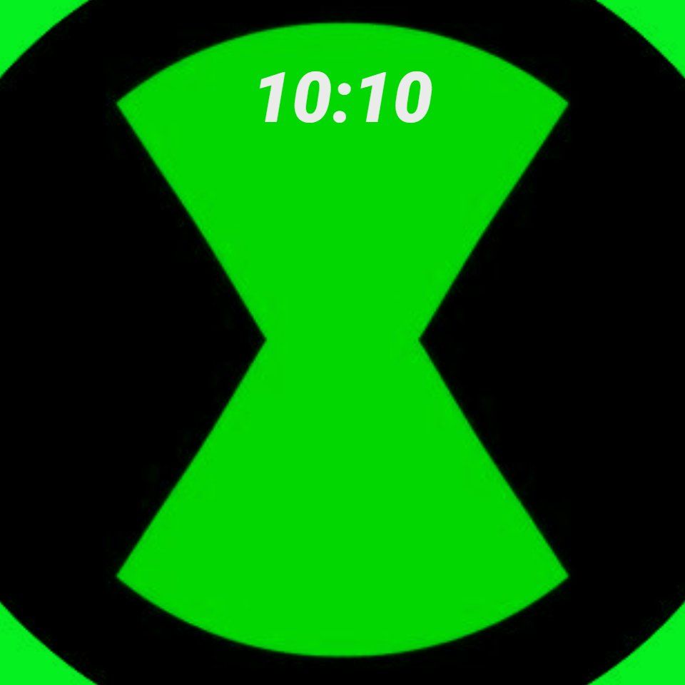 960x960 Omnitrix • Facer: the world's largest watch face platform