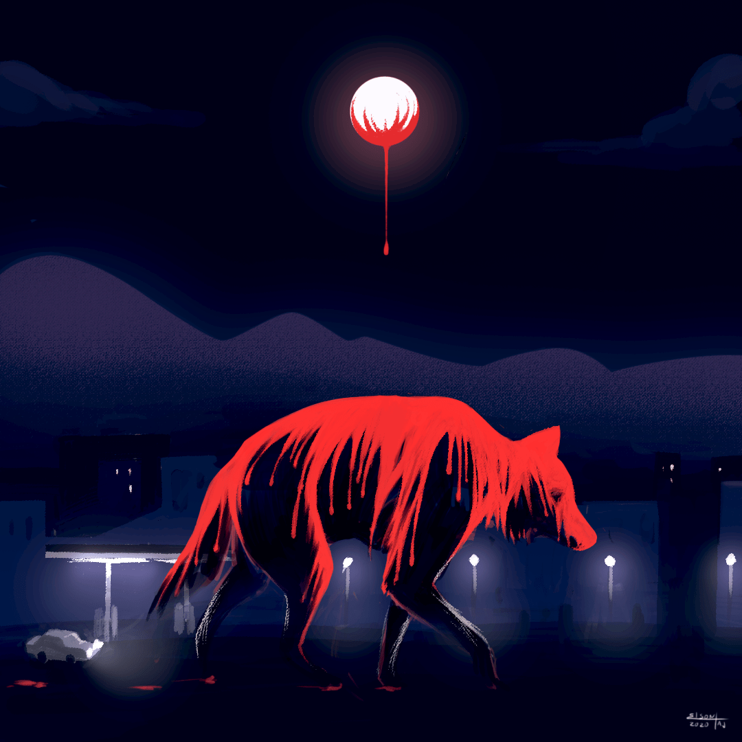1080x1080 Fanart Super Blood Wolf Moon