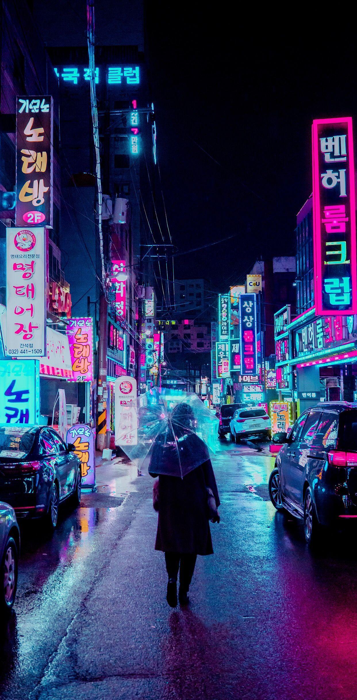 1242x2436 Cyberpunk Phone 4k Wallpaper