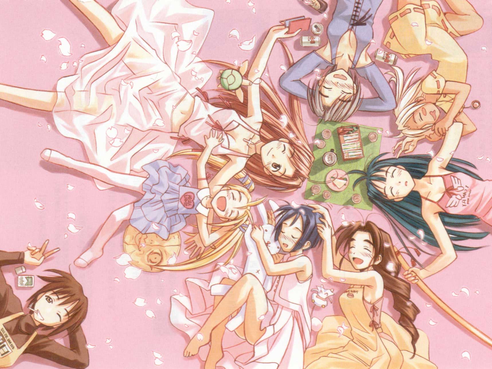 1717x1288 Love Hina Ken Anime Image Board