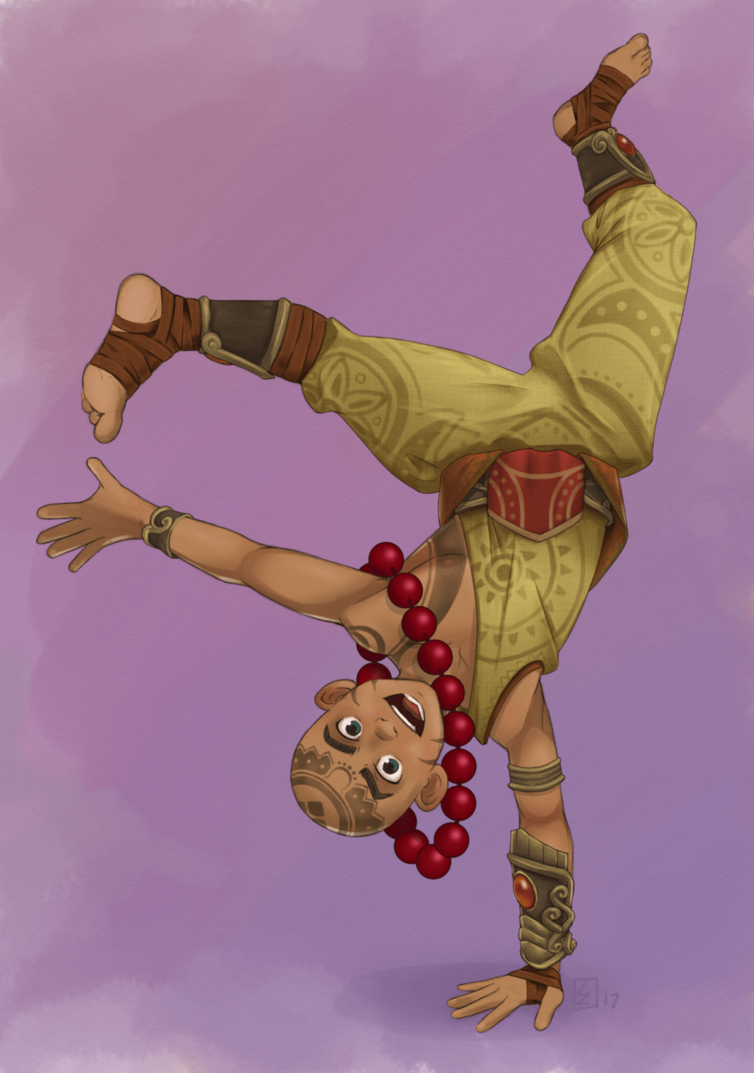 1507x2143 vamana (smite) drawn
